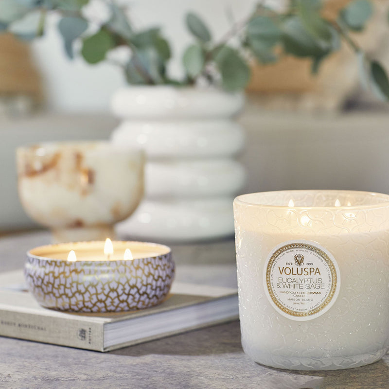 Eucalyptus & White Sage - Luxe Candle - view 2