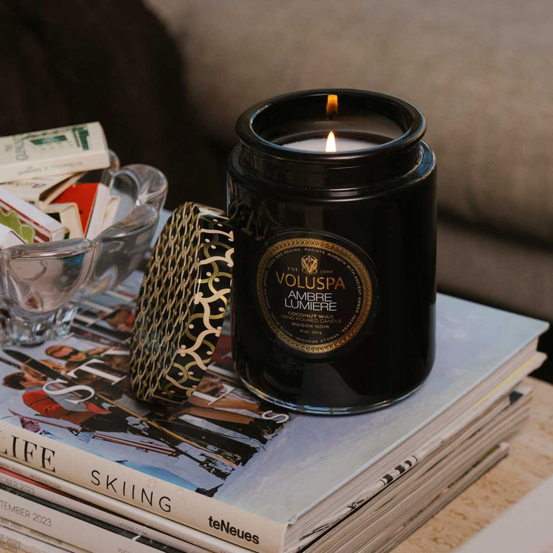 Ambre Lumiere - Large Jar Candle - view 2