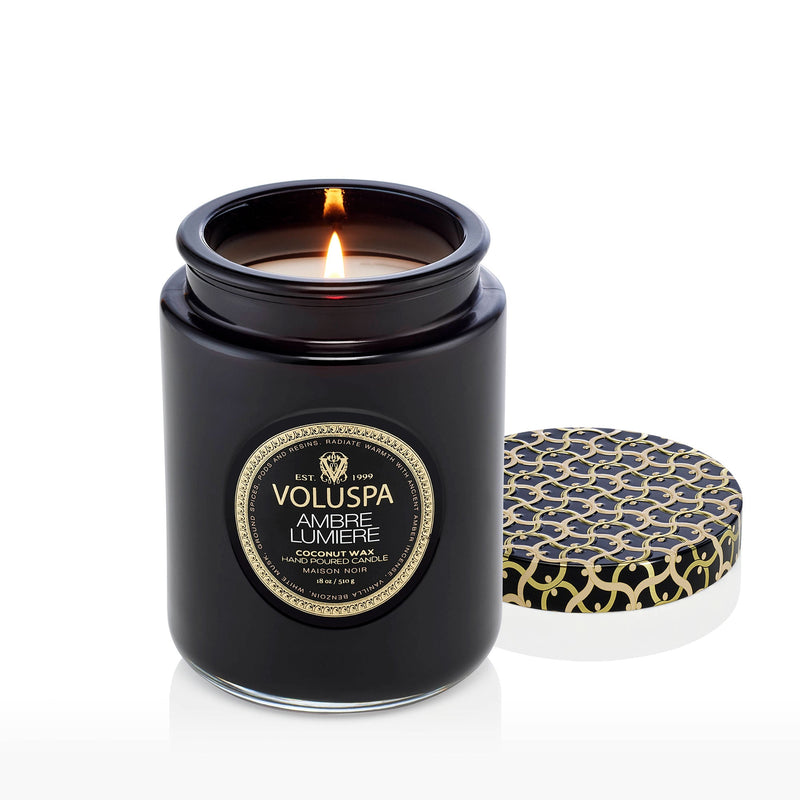 Ambre Lumiere - Large Jar Candle - view 4