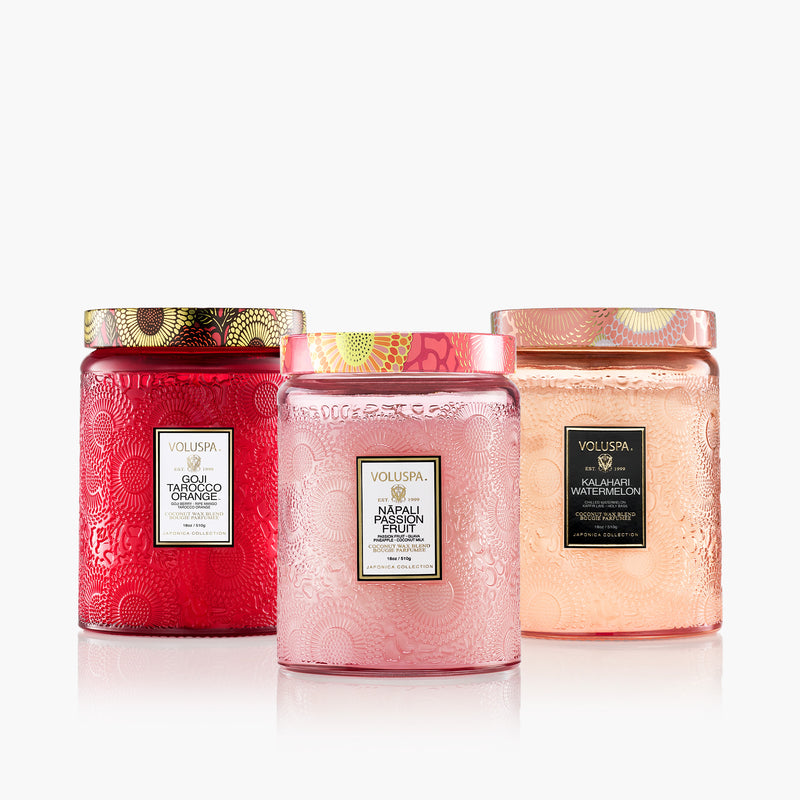 Tropical Fruit Stand - Large Jar Candle Bundle - view 1