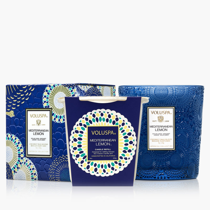 Mediterranean Lemon - Classic Candle & Refill - view 1