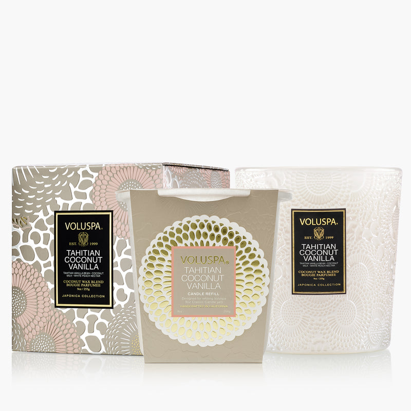 Tahitian Coconut Vanilla - Classic Candle & Refill - view 1