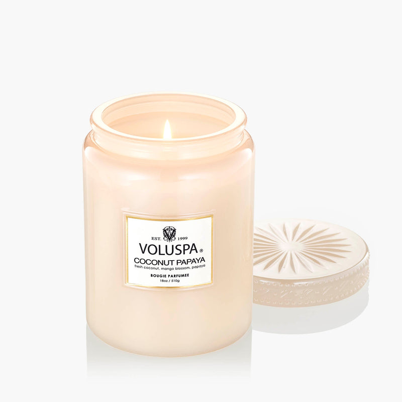 Coconut Papaya - Large Jar Candle - view 4