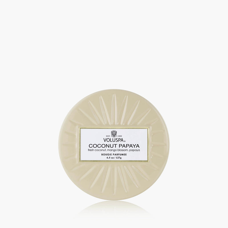 Coconut Papaya - Mini Tin Candle - view 1