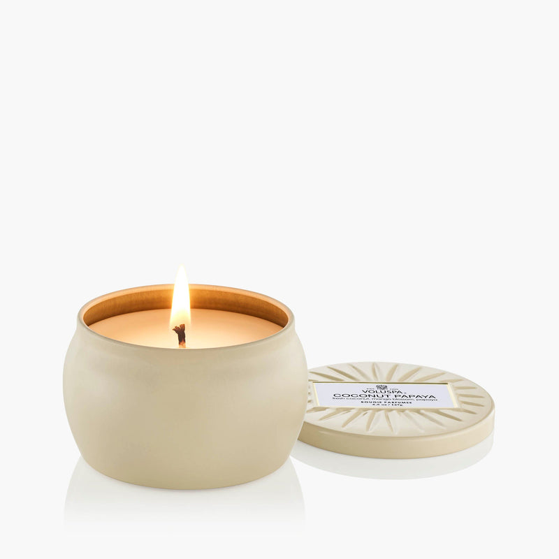 Coconut Papaya - Mini Tin Candle - view 2