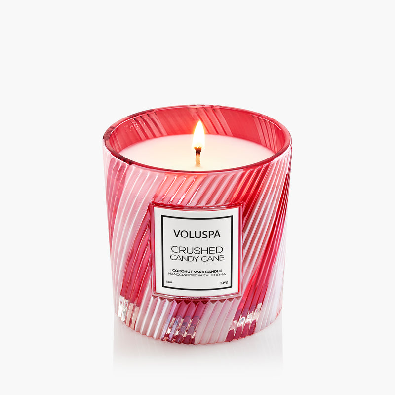 Crushed Candy Cane - Luxe Classic Candle - view 4