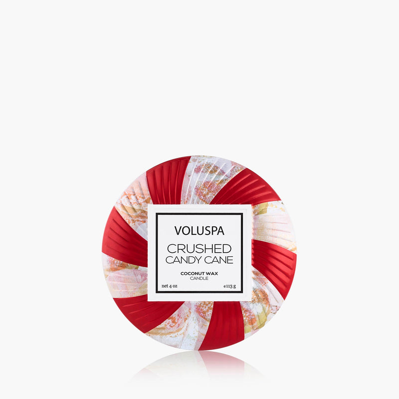 Crushed Candy Cane - Mini Tin Candle - view 1