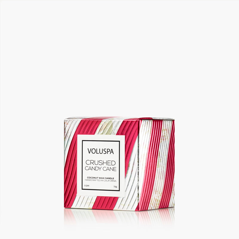 Crushed Candy Cane - Pedestal Candle - view 3
