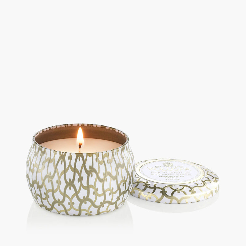 Eucalyptus & White Sage - Mini Tin Candle - view 4