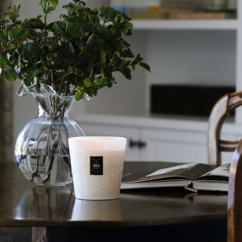 Santal Vanille - 3 Wick Hearth Candle - view 2