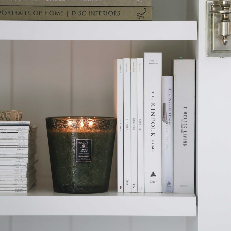 Temple Moss - 3 Wick Hearth Candle - view 2