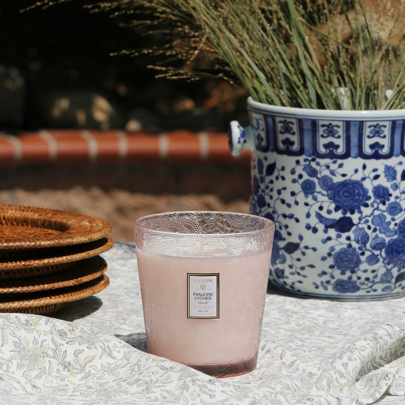 Panjore Lychee - 3 Wick Hearth Candle - view 2