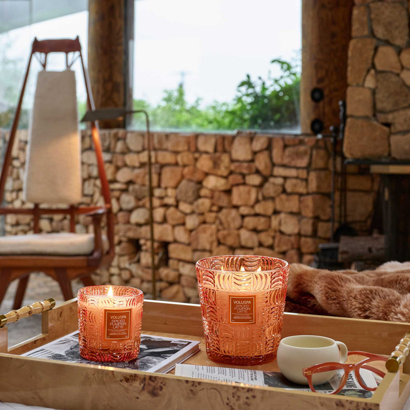 Spiced Pumpkin Latte - 3 Wick Hearth Candle - view 4
