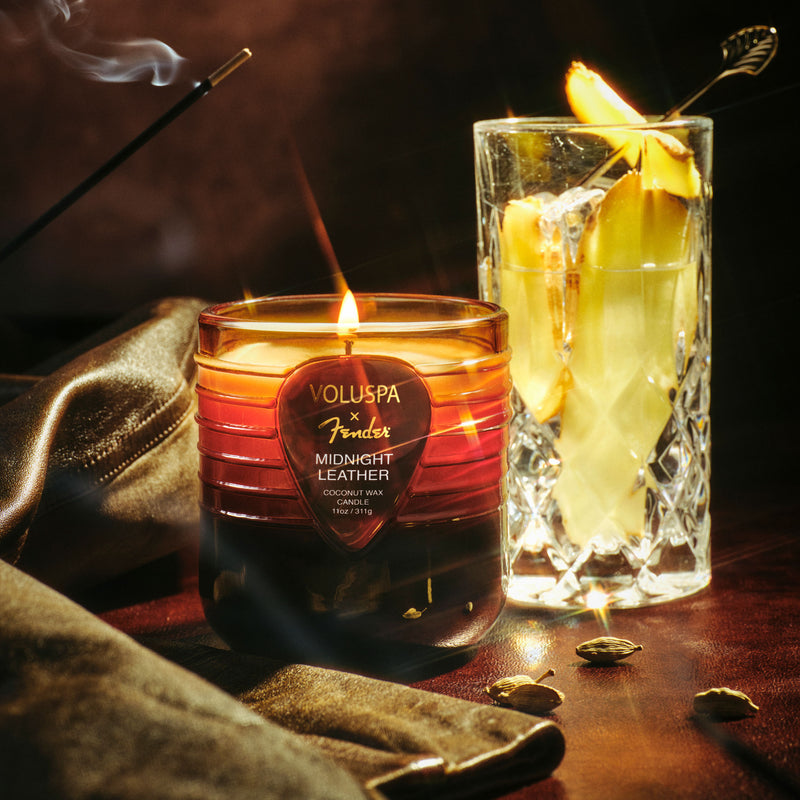 Midnight Leather - Boxed Candle - view 2