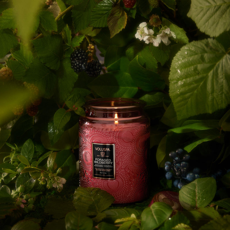 Foraged Wildberry - Large Jar Candle - view 2