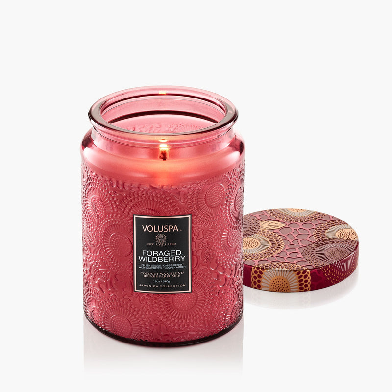 Foraged Wildberry - Large Jar Candle - view 5