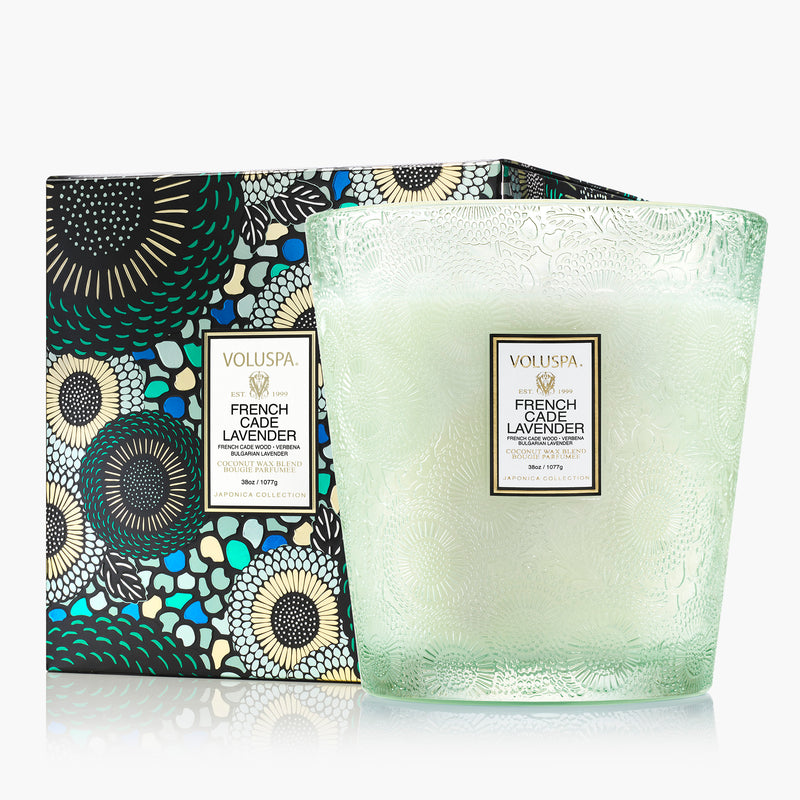 French Cade Lavender - 3 Wick Hearth Candle - view 1