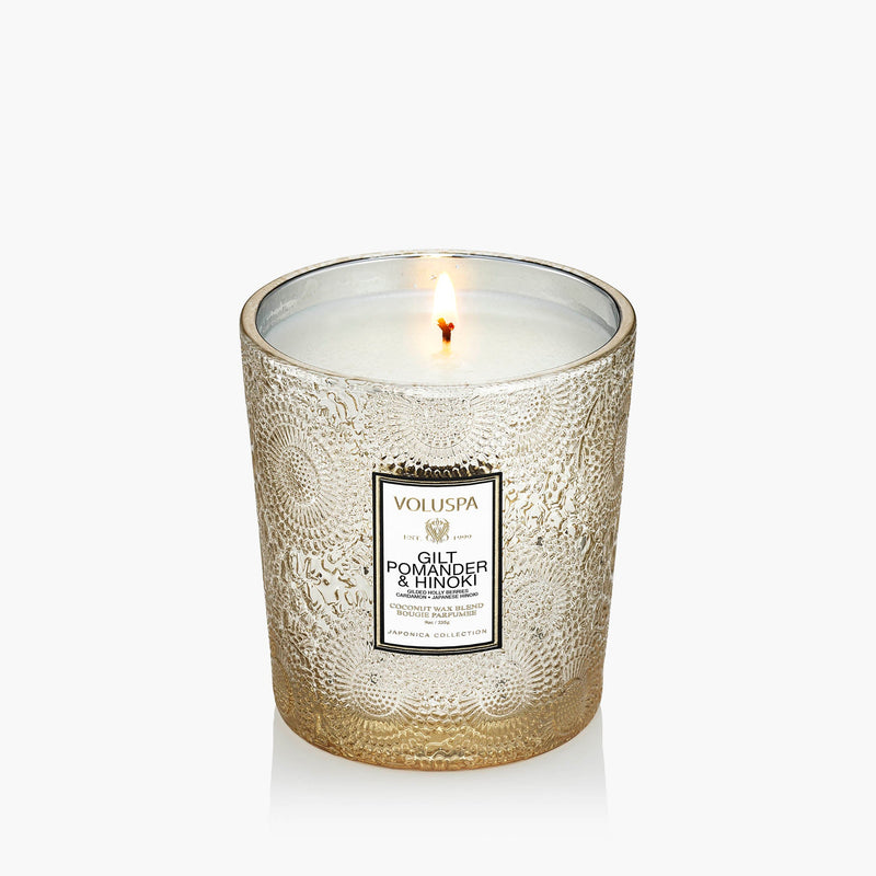 Gilt Pomander & Hinoki - Classic Candle - view 3