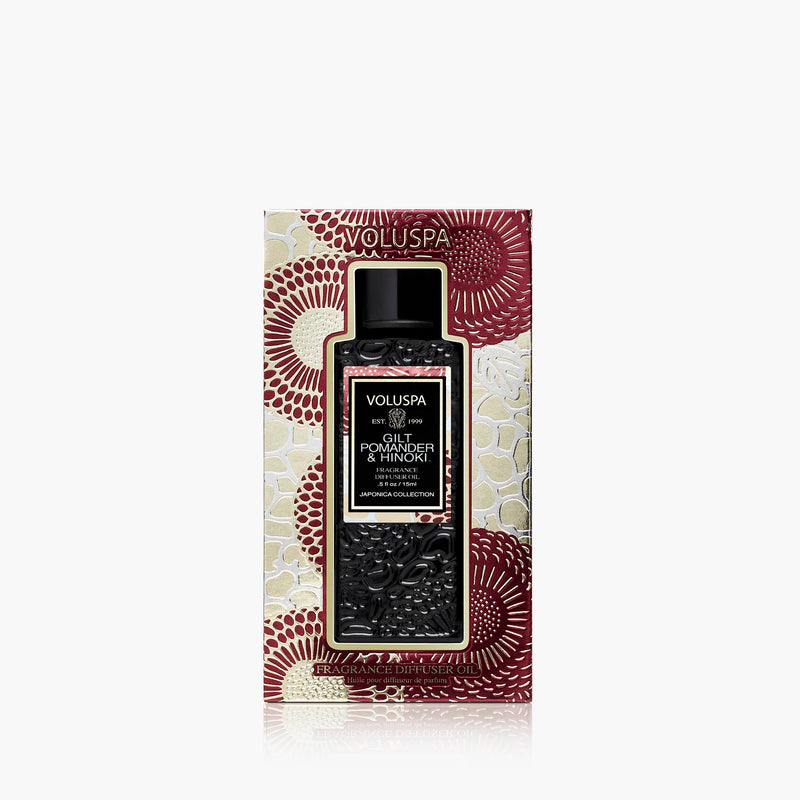 Gilt Pomander & Hinoki - Ultrasonic Diffuser Fragrance Oil - view 1