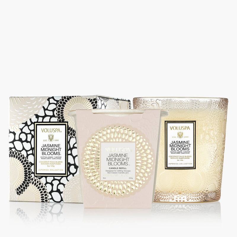 Jasmine Midnight Blooms - Classic Candle & Refill - view 1