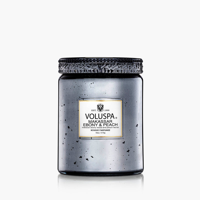 Makassar Ebony & Peach - Large Jar Candle - view 1