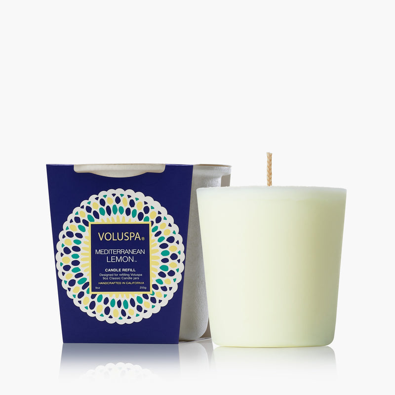 Mediterranean Lemon - Classic Candle Refill - view 1