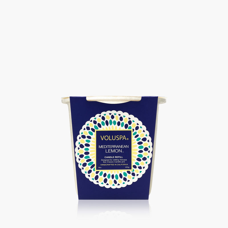 Mediterranean Lemon - Classic Candle Refill - view 4