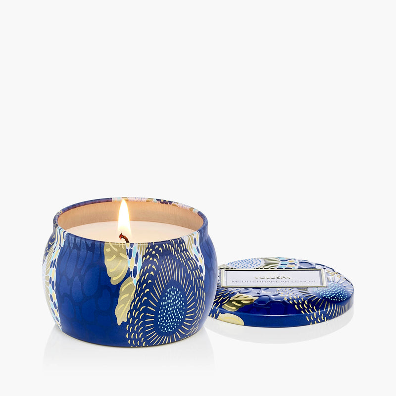 Mediterranean Lemon - Mini Tin Candle - view 5