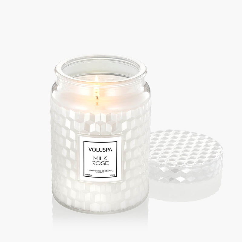 Milk Rose - Large Jar Candle - view 3