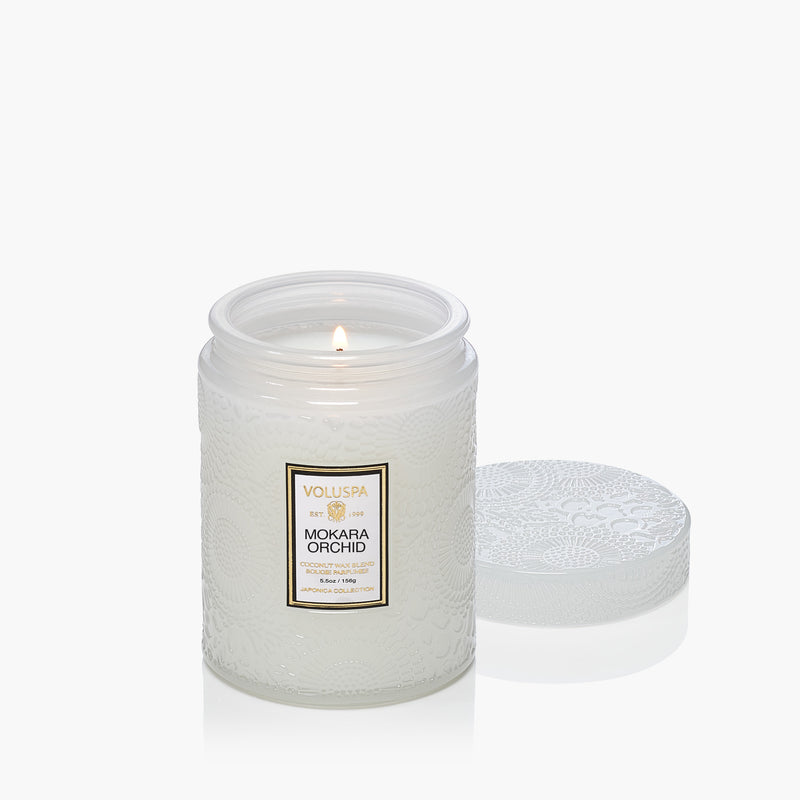 Mokara Orchid - Small Jar Candle - view 2