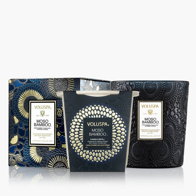 Moso Bamboo - Classic Candle & Refill - view 1