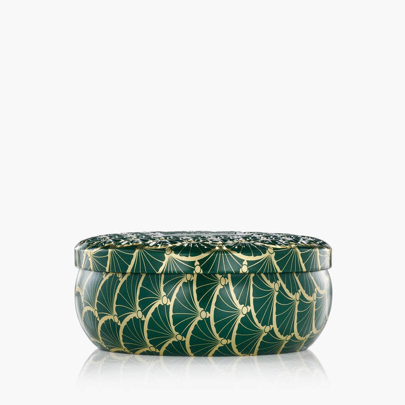 Noble Fir Garland - 3 Wick Tin Candle - view 4