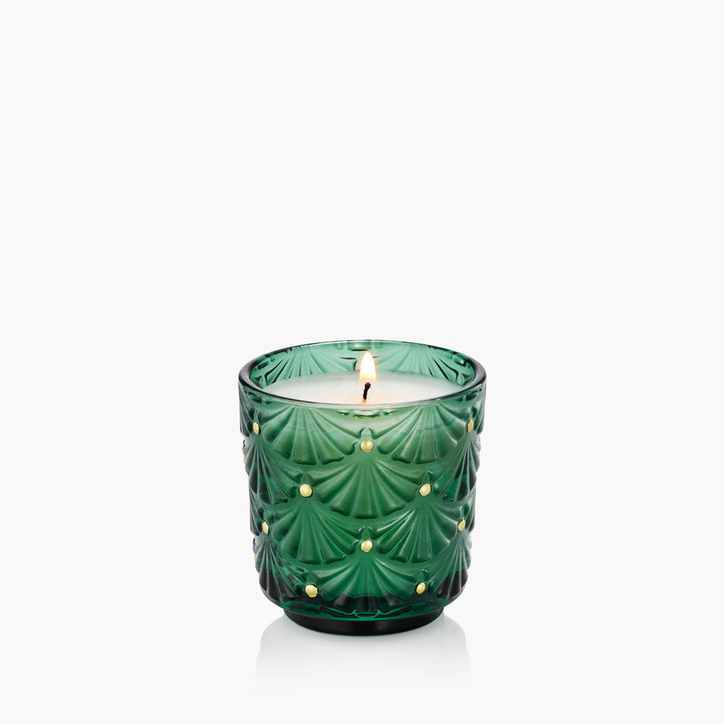 Noble Fir Garland - Pedestal Candle - view 2