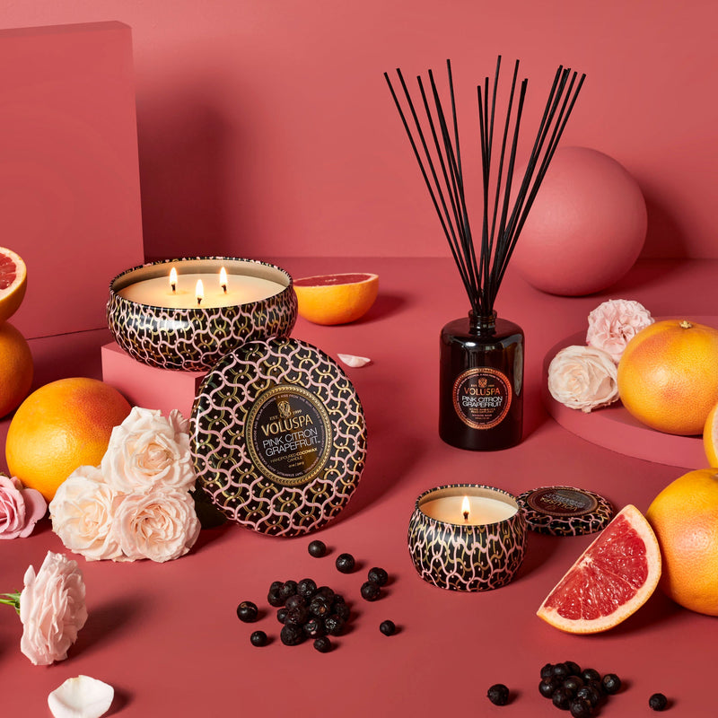 Pink Citron Grapefruit - Reed Diffuser - view 2
