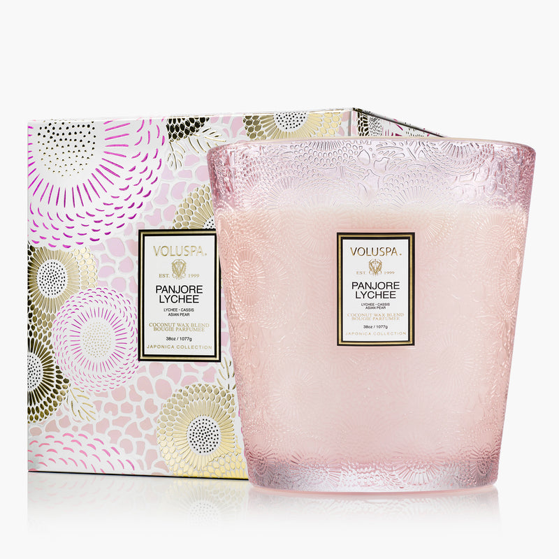 Panjore Lychee - 3 Wick Hearth Candle - view 1