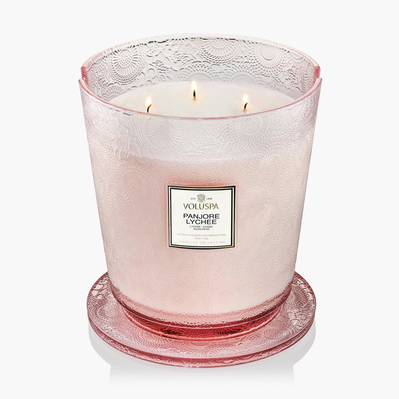 Panjore Lychee - 5 Wick Hearth Candle - view 3