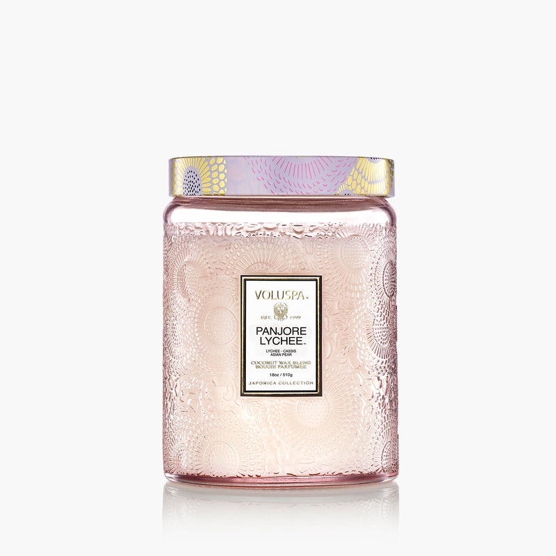 Panjore Lychee - Large Jar Candle - view 1