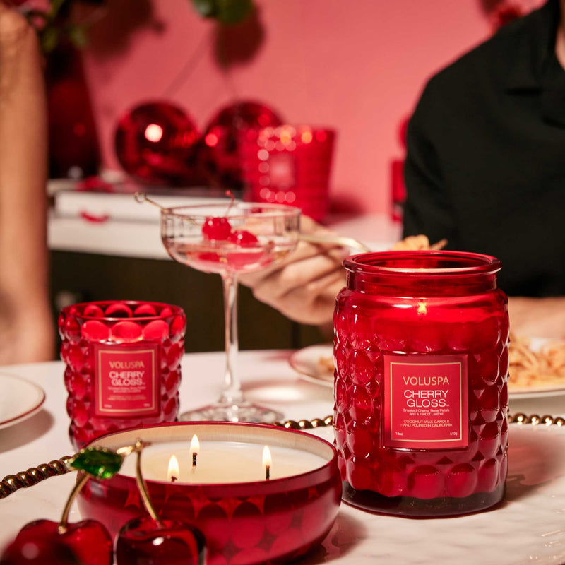 Cherry Gloss - Large Jar Candle - view 3
