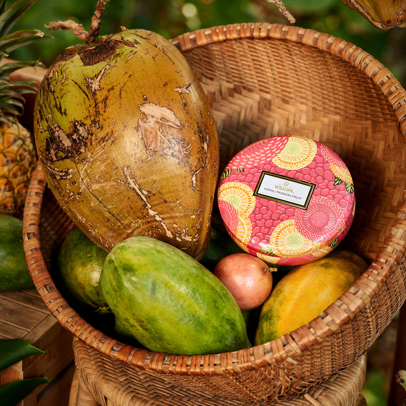 Nāpali Passion Fruit - 3 Wick Tin Candle - view 4