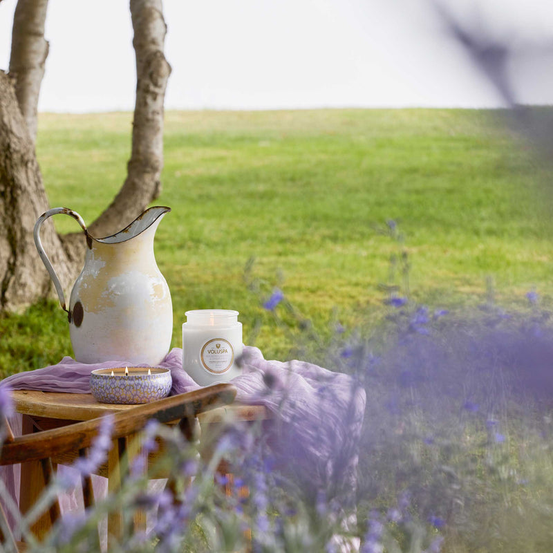 Mountain Lavender & Chamomile - 3 Wick Tin Candle - view 4