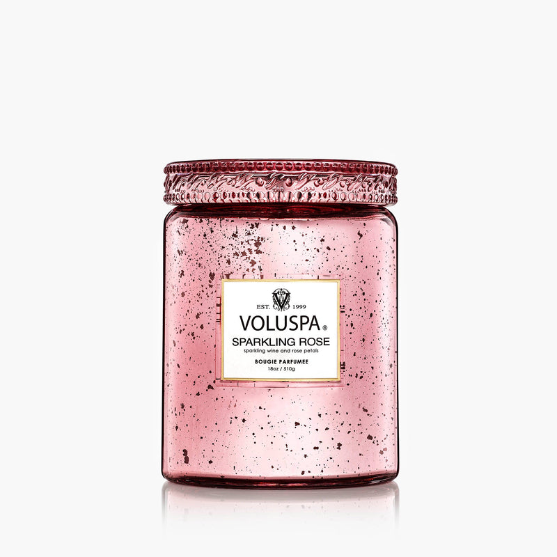 Sparkling Rose - Large Jar Candle - view 1