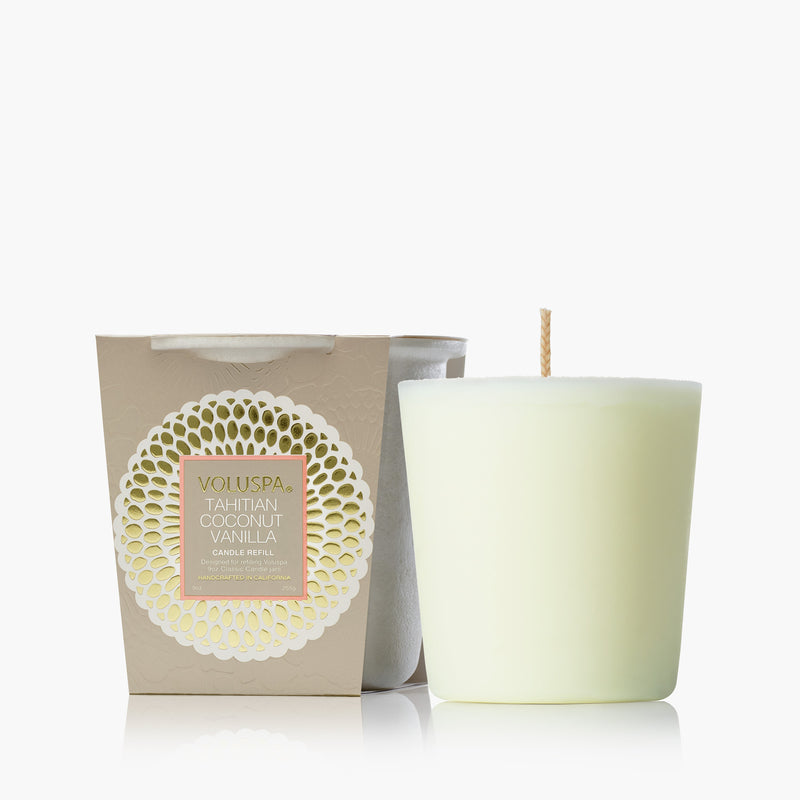 Tahitian Coconut Vanilla - Classic Candle Refill - view 1
