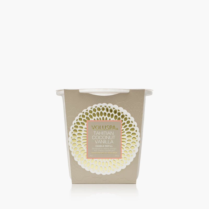 Tahitian Coconut Vanilla - Classic Candle Refill - view 4