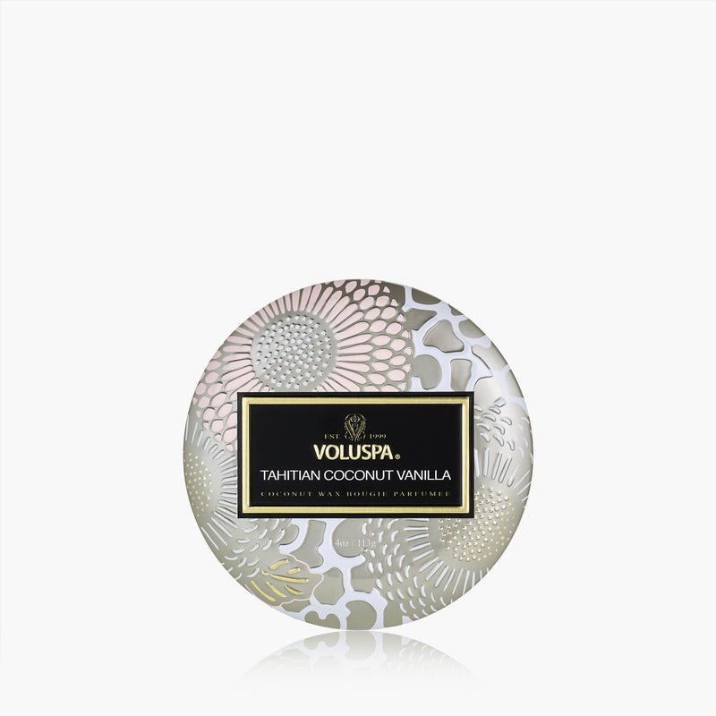 Tahitian Coconut Vanilla - Mini Tin Candle - view 1