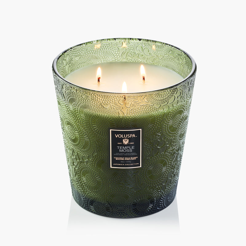Temple Moss - 3 Wick Hearth Candle - view 3