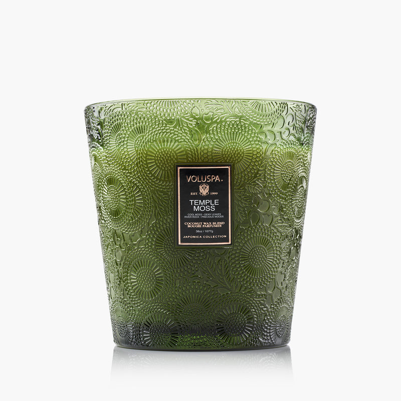 Temple Moss - 3 Wick Hearth Candle - view 4