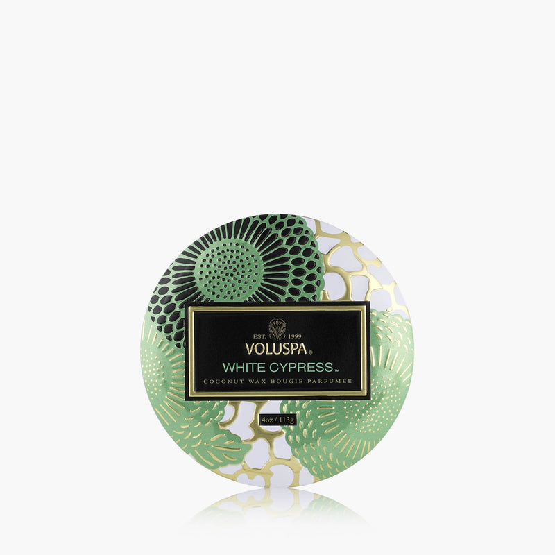White Cypress - Mini Tin Candle - view 1