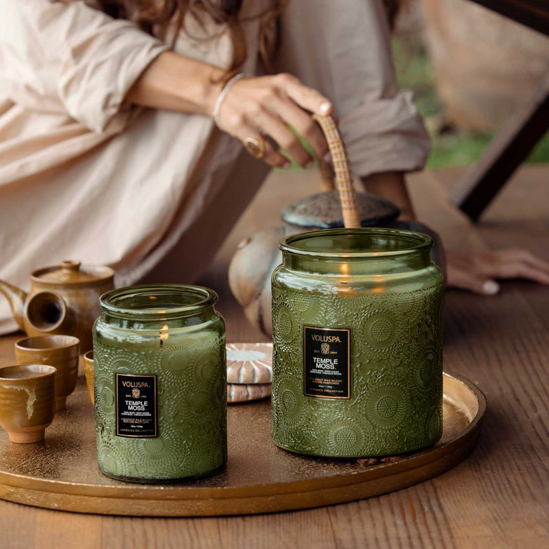 Temple Moss - Large Jar Candle - view 2