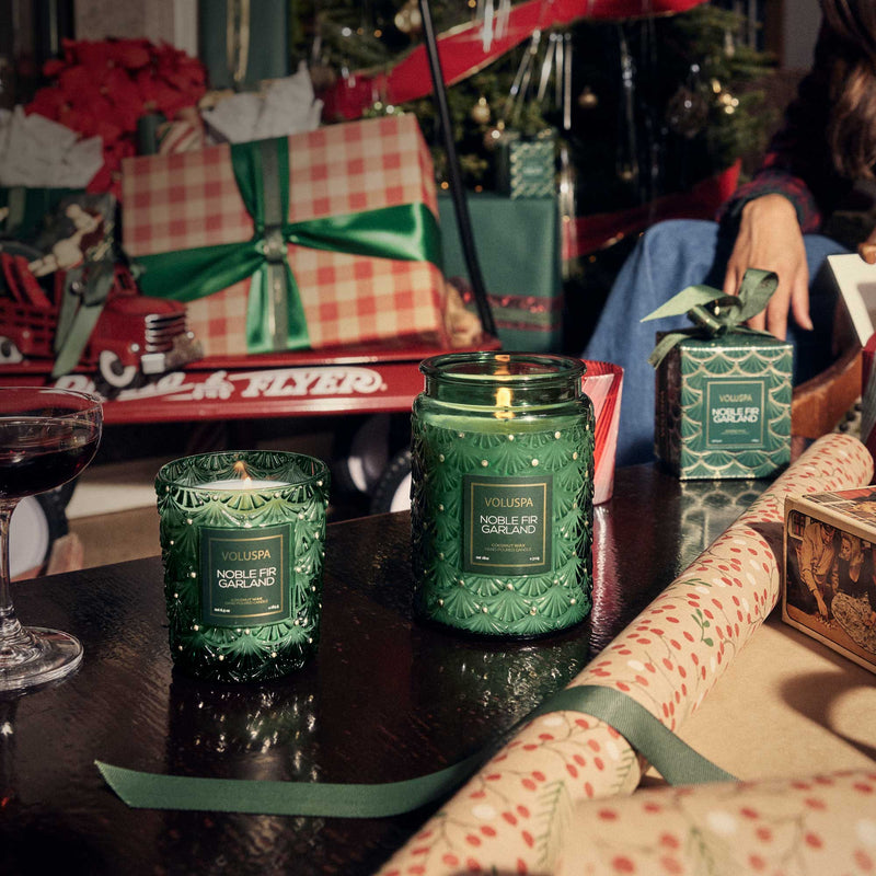Noble Fir Garland - Classic Candle - view 2