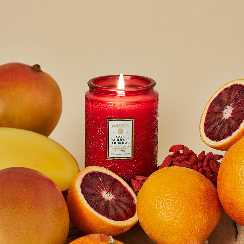 Goji Tarocco Orange - Small Jar Candle - view 4